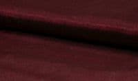 CRYSTAL ORGANZA Voile Fabric Material - WINE RED